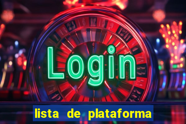 lista de plataforma de jogos